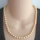 Fancy Pearl Necklace Rhinestone Clasp Retro 1950s Vintage Jewelry Fancy Pearl Necklace Rhinestone Clasp Retro 1950s Vintage Jewelry