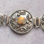 Large Chunky Multiple Stone Bracelet Retro Unique Handcrafted Vintage Jewelry 1960s
