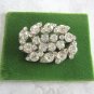 Flashy Glitzy Sparkly Rhinestone Brooch Pin Vintage Jewelry 1950s