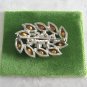 Flashy Glitzy Sparkly Rhinestone Brooch Pin Vintage Jewelry 1950s