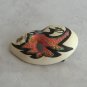 Unique Colorful Mask Brooches Piins Handcrafted Vintage Jewelry 1980s