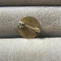 Gold Bowling Ball Pin Small Brooch 1950s Vintage Jewelry
