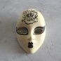 Unique Colorful Mask Brooches Piins Handcrafted Vintage Jewelry 1980s