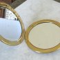 Large Quaker Era Lady Man Double Mirror Compact Western Germany Vintage 1950s