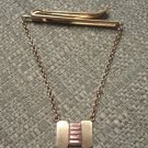 Unique Gold Chain Tie Clip Signed By Designer Kreisllf Pat No. Vintage Jewelry Old Retro 1940s Unique Gold Chain Tie Clip Signed By Designer Kreisllf Pat No. Vintage Jewelry Old Retro 1940s