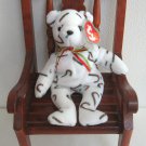 CAND-e Bear Candy Cane Ty Beanie Baby Stuffed Toy Collectible Holiday Christmas Retired 2002
