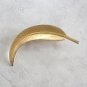 Gold Leaf Brooch Pin Retro Vintage Jewelry 1960s