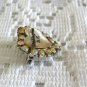 Old Aurora Borealis Stone Brooch Pin Washington DC Retro Vintage Jewelry 1940s