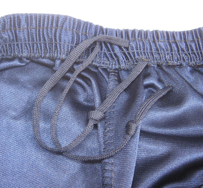 Men's Navy Blue Sports Athletic Shorts with Side Stripes By 10W Apparel