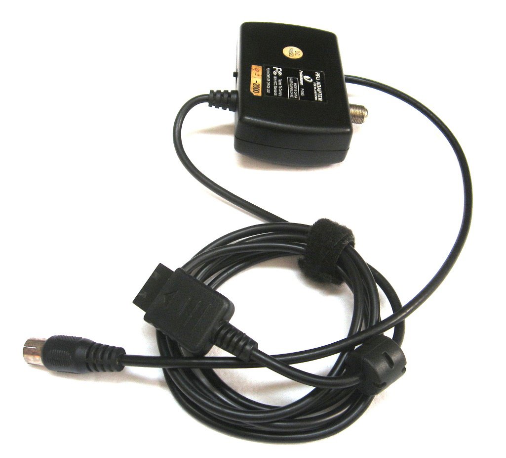 RFU Adapter Modulator For Playstation 2 Video Game System with Long Cord