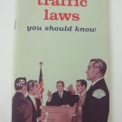 Traffic Laws You Should Know City Of Chicago Softcover Book Mayor Richard J. Daley Vintage 1962 Traffic Laws You Should Know City Of Chicago Softcover Book Mayor Richard J. Daley Vintage 1962