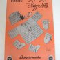 Doreen For Tiny Tots Nell Armstrong Easy to Make Crochet & Knitted Garments Book No 500 Vintage 1947