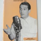 Nostalgia Digest And Radio Guide Magazine Softcover Book Perry Como Cover August 2001