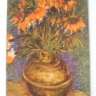 Fritillaries in A Copper Vase By Vincent Van Gogh Art Print Litho Artwork D.A.C. NY Vintage 1960s Fritillaries in A Copper Vase By Vincent Van Gogh Art Print Litho Artwork D.A.C. NY Vintage 1960s