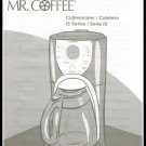 Mr. Coffee Manual User Guide Coffeemaker IS Series Instruction Book English & Spanish Mr. Coffee Manual User Guide Coffeemaker IS Series Instruction Book English & Spanish