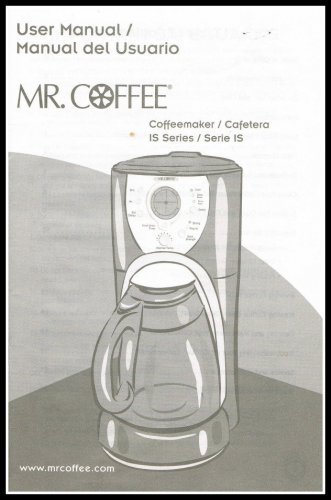 Mr. Coffee Manual User Guide Coffeemaker IS Series Instruction Book Spanish  and English