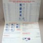 Brooklyn Dodgers Brochure Baseball Memorabilia MLB Advertising Vintage 1988