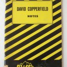 David Copperfield Notes Cliff's Notes Incorporated Paperback Book Vintage 1959 David Copperfield Notes Cliff's Notes Incorporated Paperback Book Vintage 1959