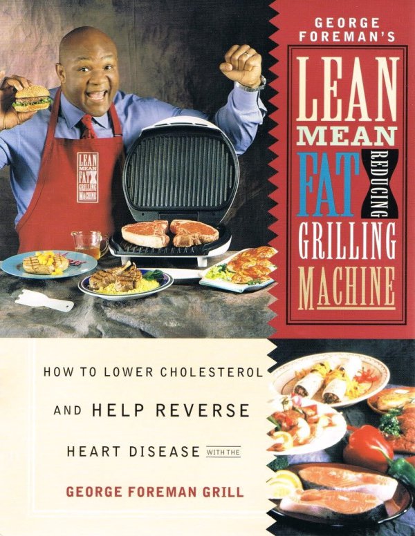 Foreman's Lean Mean Fat Reducing Grilling Machine Owner's Manual Book Model GR20