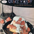 Good Housekeeping's Quick 'N' Easy Cookbook Paperback Book Vintage 1958