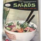 Good Housekeeping's Book of Salads No. 6 Recipes Paperback Cookbook Vintage 1958
