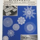 Doilies Luncheon Sets & Table Runners Crochet Book No 118 Spool Cotton Company Vintage 1938 Doilies Luncheon Sets & Table Runners Crochet Book No 118 Spool Cotton Company Vintage 1938