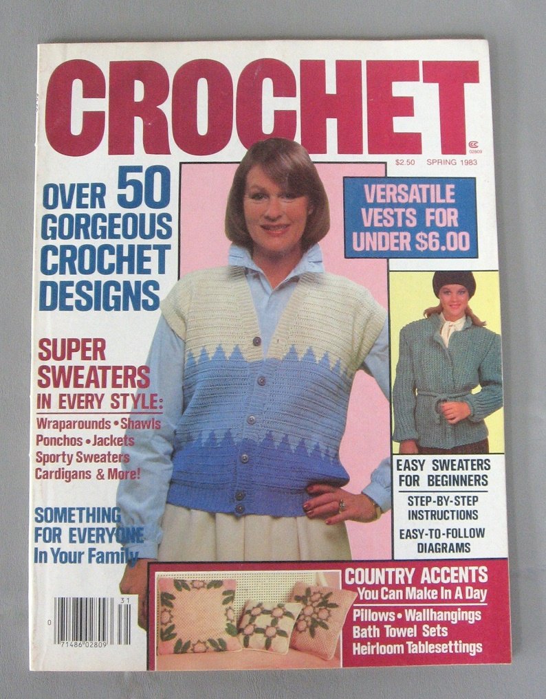 Crochet Magazine Vol. 3 No. 1 Spring Vintage 1983