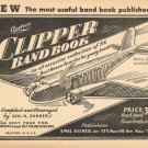 Ascher's Clipper Band Book Sample Sheet Music Vintage 1936 Ascher's Clipper Band Book Sample Sheet Music Vintage 1936