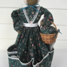 Large Tall Handcrafted Sewing Doll with Pockets Pin Cushion Holds your Spools of Thread Large Tall Handcrafted Sewing Doll with Pockets Pin Cushion Holds your Spools of Thread