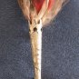 Old Silver Real Feather Brooch Pin Native American Jewelry Vintage 1950s