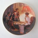 This is The Room That Light Made Norman Rockwell Collector Porcelain Plate Limited Ed Vintage This is The Room That Light Made Norman Rockwell Collector Porcelain Plate Limited Ed Vintage