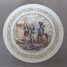 North Island Landing Lafayette Legacy By D'ARCEAU LIMOGES Premiere Ed Porcelain Plate Vintage 1973