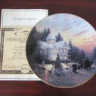 The Magic of Christmas Thomas Kinkade Porcelain Collectors Plate Painter of Light 1992 The Magic of Christmas Thomas Kinkade Porcelain Collectors Plate Painter of Light 1992