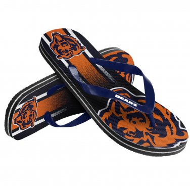 Chicago bears best sale flip flops