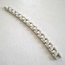 Stainless Steel Silver Magnetic Therapy Bracelet Health Vintage 1990's 7 1/4" Quality Made
