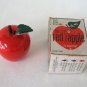The Red Apple Tape Measure Made in USA United Device Corp Great Neck N.Y. Vintage 1950's