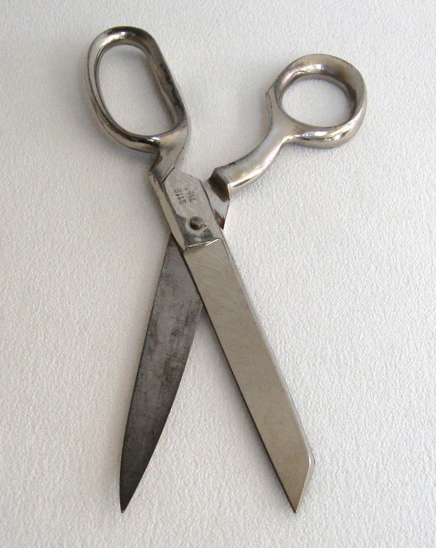 Quality Made Steel Shears Scissors By Griffon 9118 Made in Germany Vintage