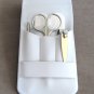 6 Piece Manicure Set American Flag USA Case Tweezer Nail Clipper Scissors Emery Boards