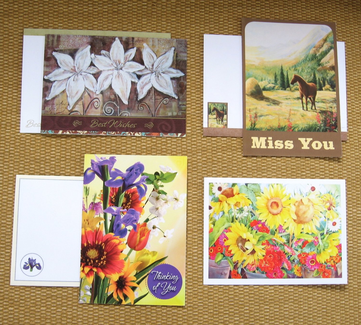 22 Get Well Happy Birthday Thinking of You Greeting Cards Mixed Variety