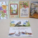 12 Happy Birthday Greeting Cards Mixed Variety