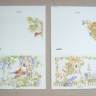 14 Greeting Cards Red Cardinal & Blue Birds Note Postcards Stationery 14 Greeting Cards Red Cardinal & Blue Birds Note Postcards Stationery