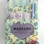6 Piece Madeline Desktop Gift Set Address Book Picture Frame Pencils & Paper