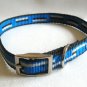 Black Gray Blue Dog Collar 18 Inch Pet Supplies