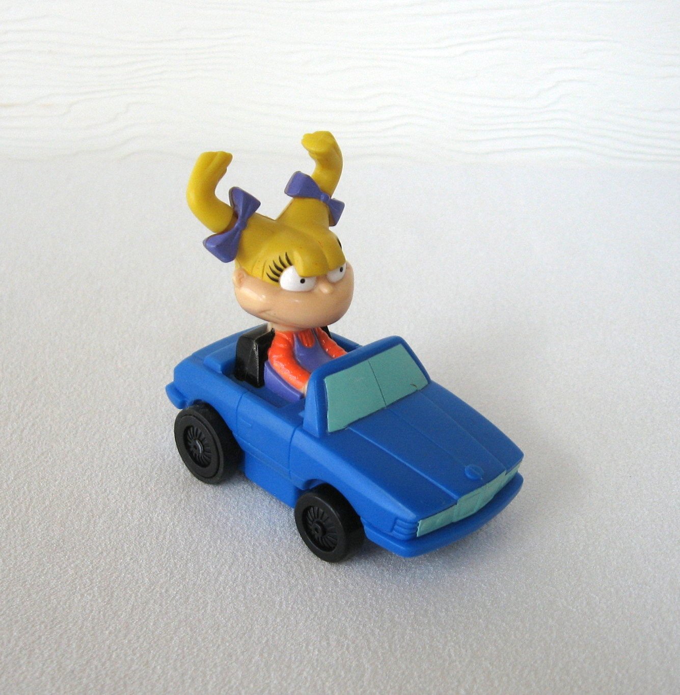 Angelica Rugrats with Spinning Pigtails Toy Car Collectible Nickelodeon ...