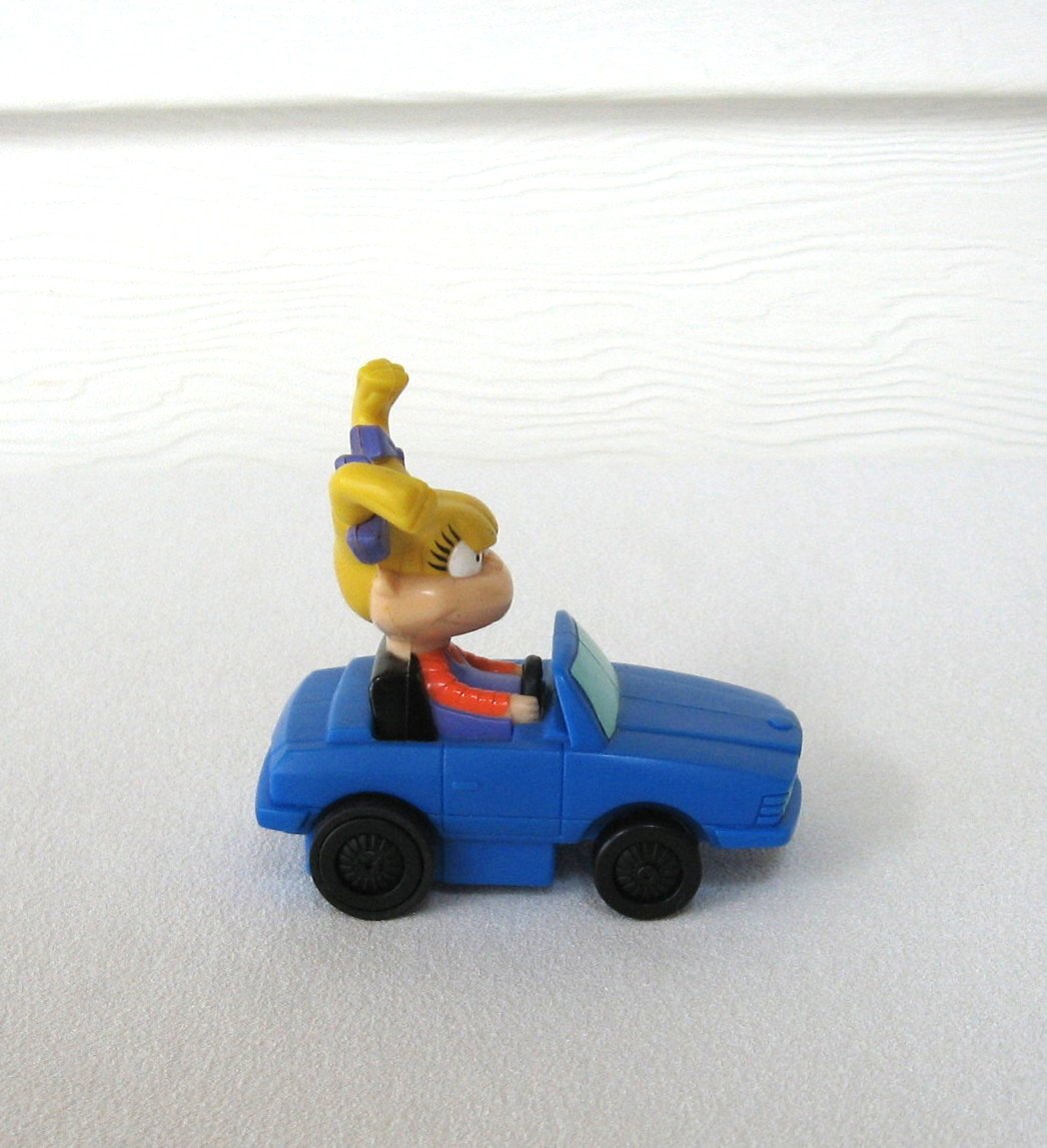 Angelica Rugrats with Spinning Pigtails Toy Car Collectible Nickelodeon ...