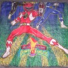 Saban Power Rangers Sleeping Bag Blanket 57x54 Vintage 1994 Saban Power Rangers Sleeping Bag Blanket 57x54 Vintage 1994