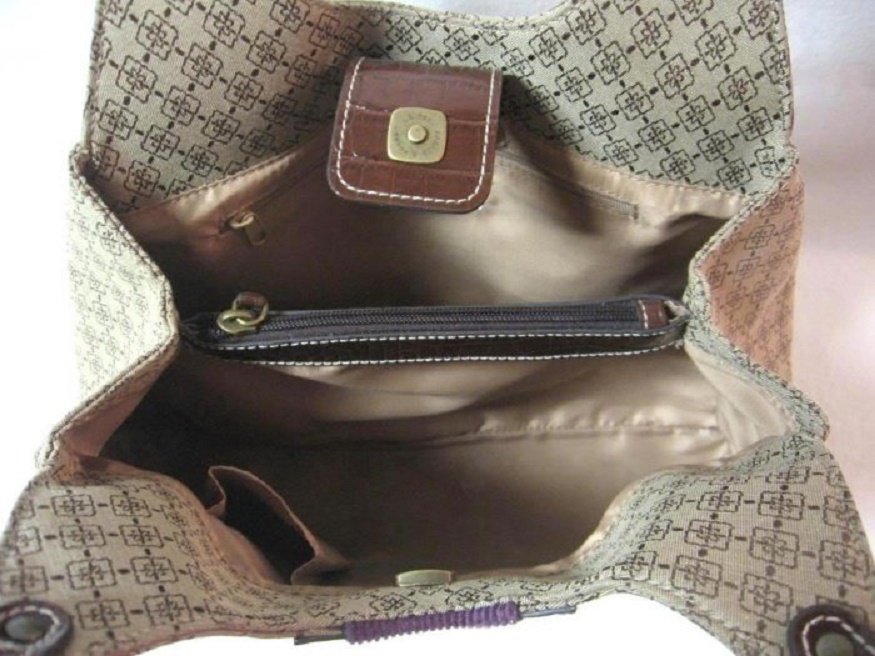 liz claiborne tan purse
