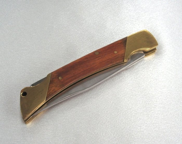 Folding Knife Stainless Saw Bottle Opener Screwdriver Vintage 1980s