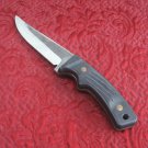 Strong Durable Hunting Fishing Knife Knives Stainless Steel Black Handle Vintage 1980s Strong Durable Hunting Fishing Knife Knives Stainless Steel Black Handle Vintage 1980s