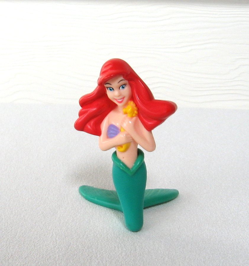 Disney's Ariel The Little Mermaid Toy Figure Vintage 1980's